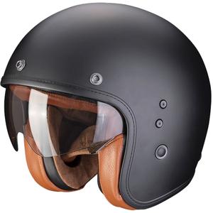 Otvorena kaciga SCORPION BELFAST EVO LUXE crna mat