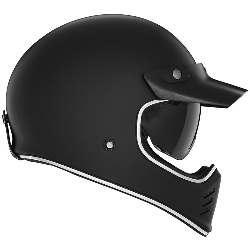 NOX PREMIUM SEVENTY II motociklistička kaciga koja pokriva cijelo lice mat crna