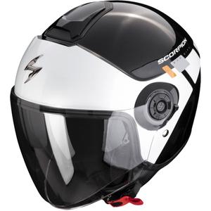 Otvorena kaciga Scorpion EXO-CITY II Mall crno-bijela