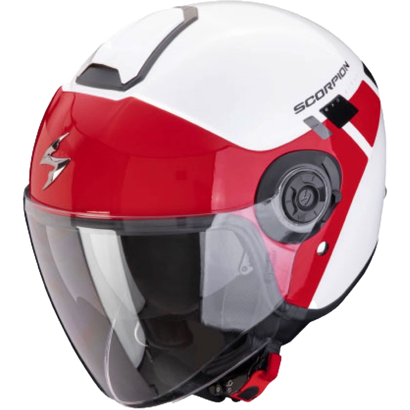 Otvorena kaciga Scorpion EXO-CITY II Mall bijelo-crvena rasprodaja