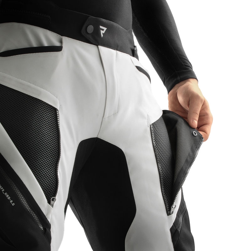 Motorističke hlače Rebelhorn Hardy 3.0 crno-sive