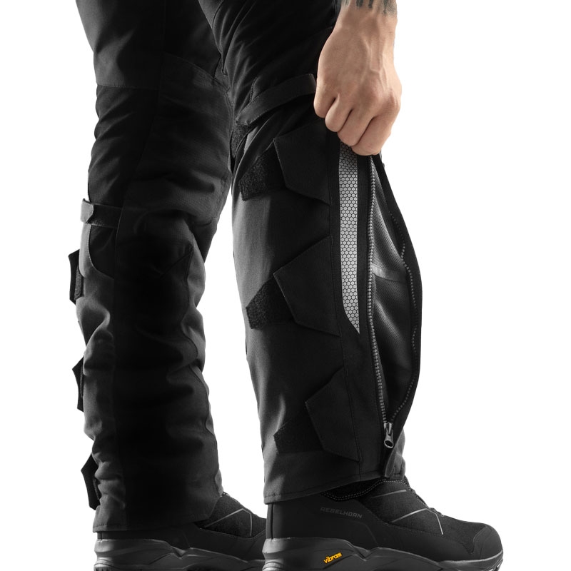 Motorističke hlače Rebelhorn Hardy 3.0 crno-sive
