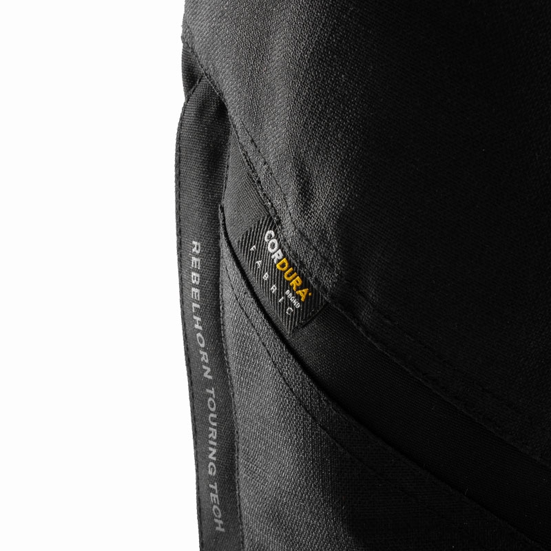 Motorističke hlače Rebelhorn Hardy 3.0 crno-sive