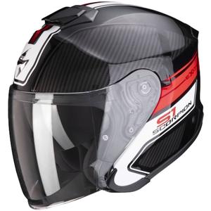 Otvorena kaciga Scorpion EXO-S1 Cross-Ville crno-crvena