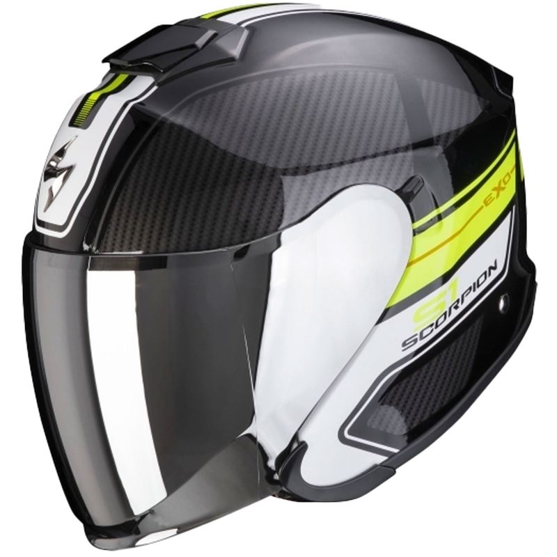 Otvorena kaciga Scorpion EXO-S1 Cross-Ville crno-fluo žuta