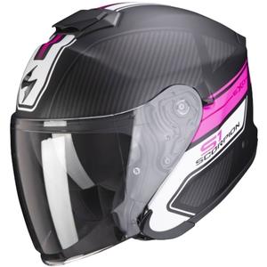 Otvorena kaciga Scorpion EXO-S1 Cross-Ville crno-ružičasta