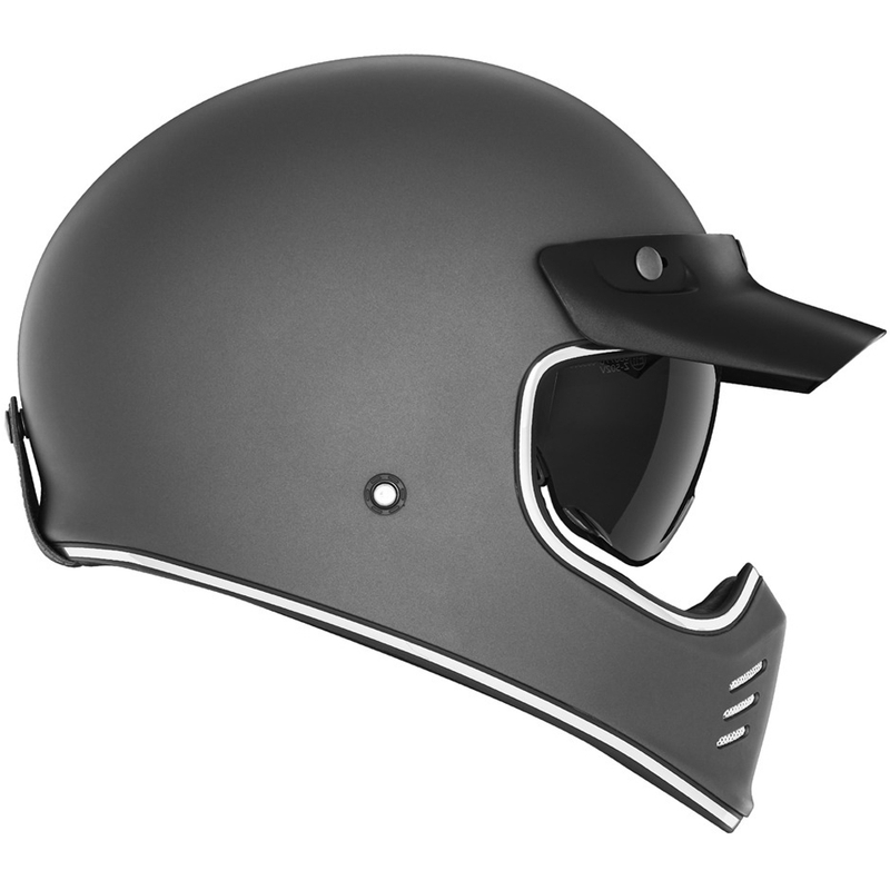 NOX PREMIUM SEVENTY II motociklistička kaciga koja pokriva cijelo lice, titan