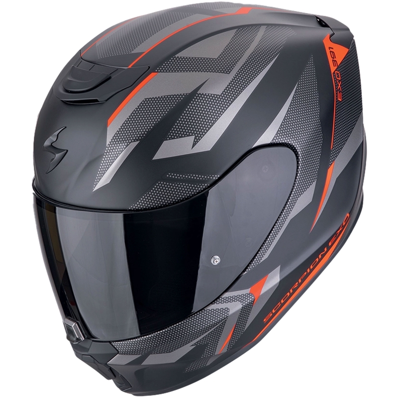 Scorpion EXO-391 AAXO integralna motociklistička kaciga mat crno-crvena