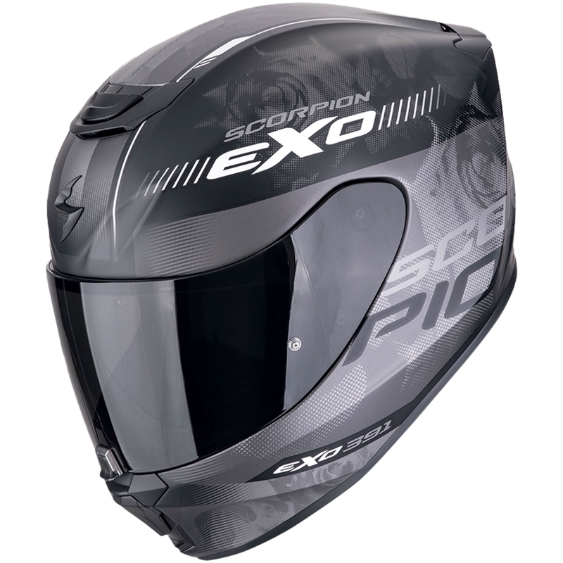 Integralna motociklistička kaciga Scorpion EXO-391 AVA mat crno-srebrna