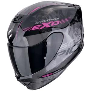 Integralna motociklistička kaciga Scorpion EXO-391 AVA crno-roza