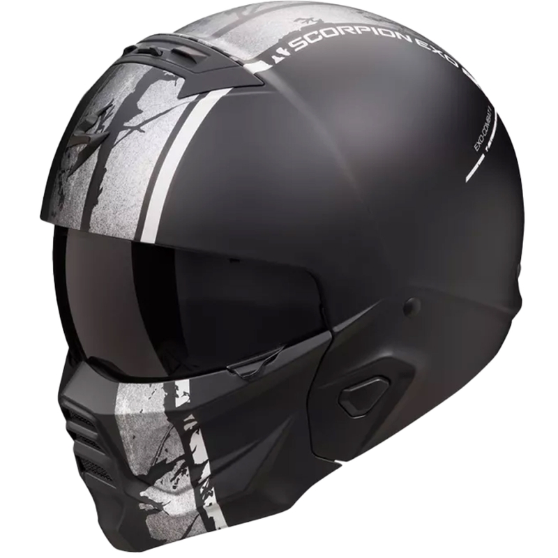 Scorpion EXO-COMBAT II LORD modularna kaciga mat crno-srebrna rasprodaja