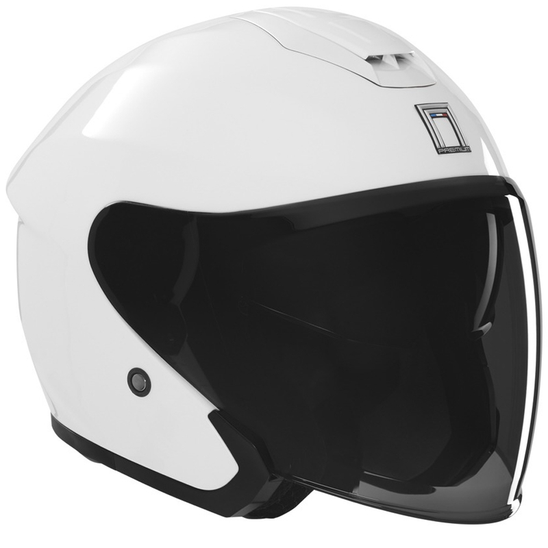 Otvorena motociklistička kaciga NOX PREMIUM SPY bijela