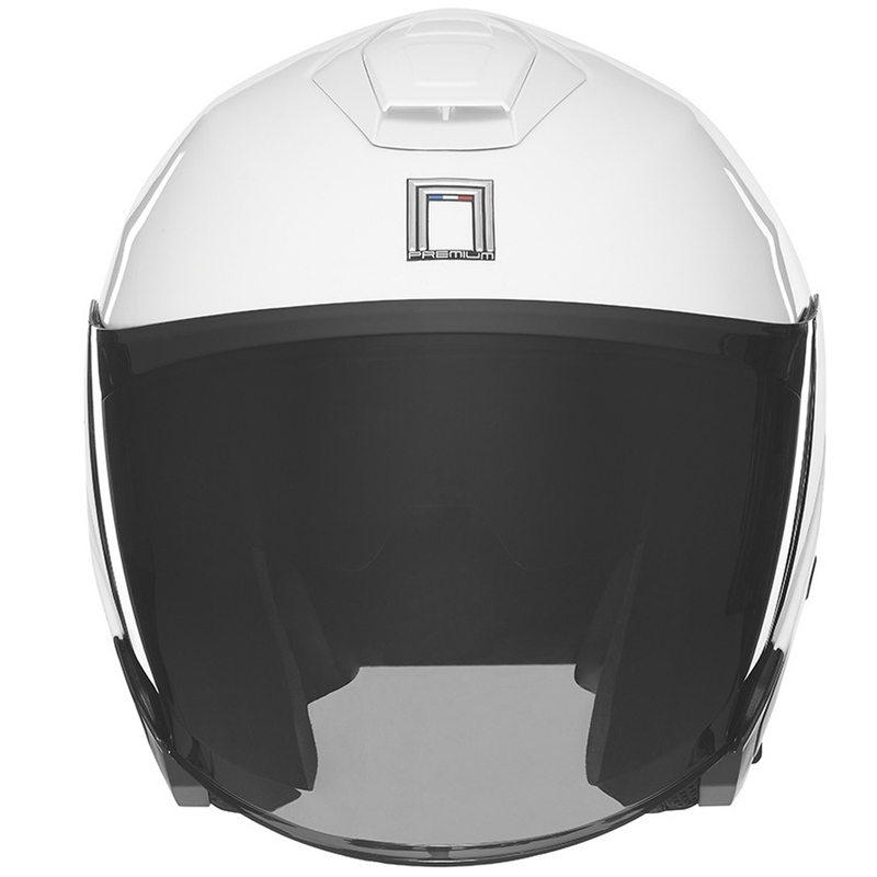 Otvorena motociklistička kaciga NOX PREMIUM SPY bijela