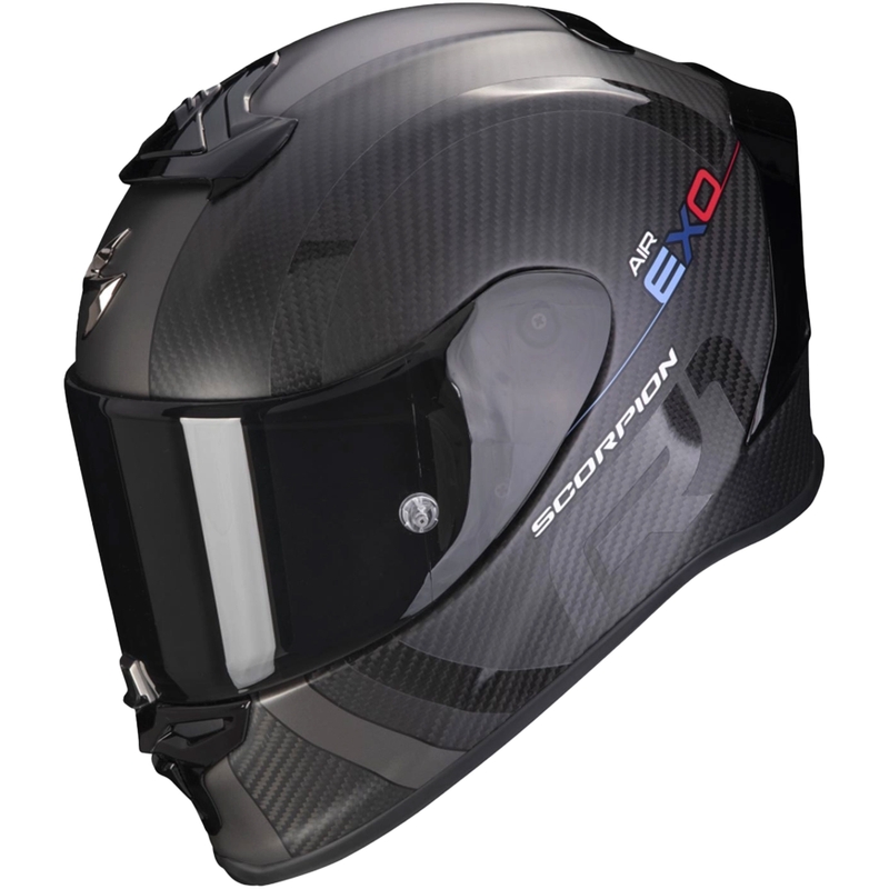 Scorpion EXO-R1 EVO Carbon Air MG integralna kaciga crno-srebrna