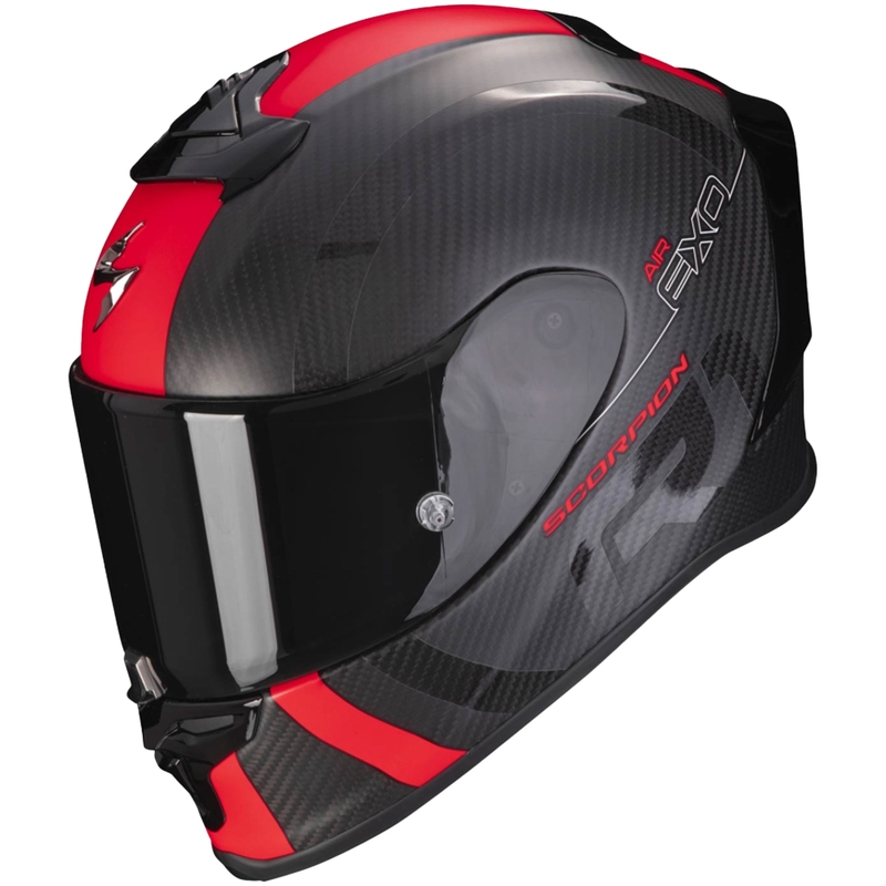 Scorpion EXO-R1 EVO Carbon Air MG integralna kaciga crno-crvena