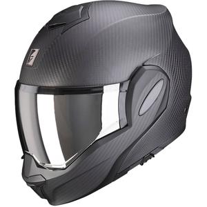 Preklopna kaciga Scorpion EXO-TECH EVO Carbon black mat