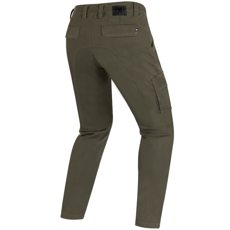 PMJ Aviator Cargo motociklističke traperice kaki boje