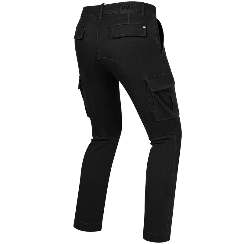 PMJ Aviator Cargo motociklističke traperice Crne rasprodaja