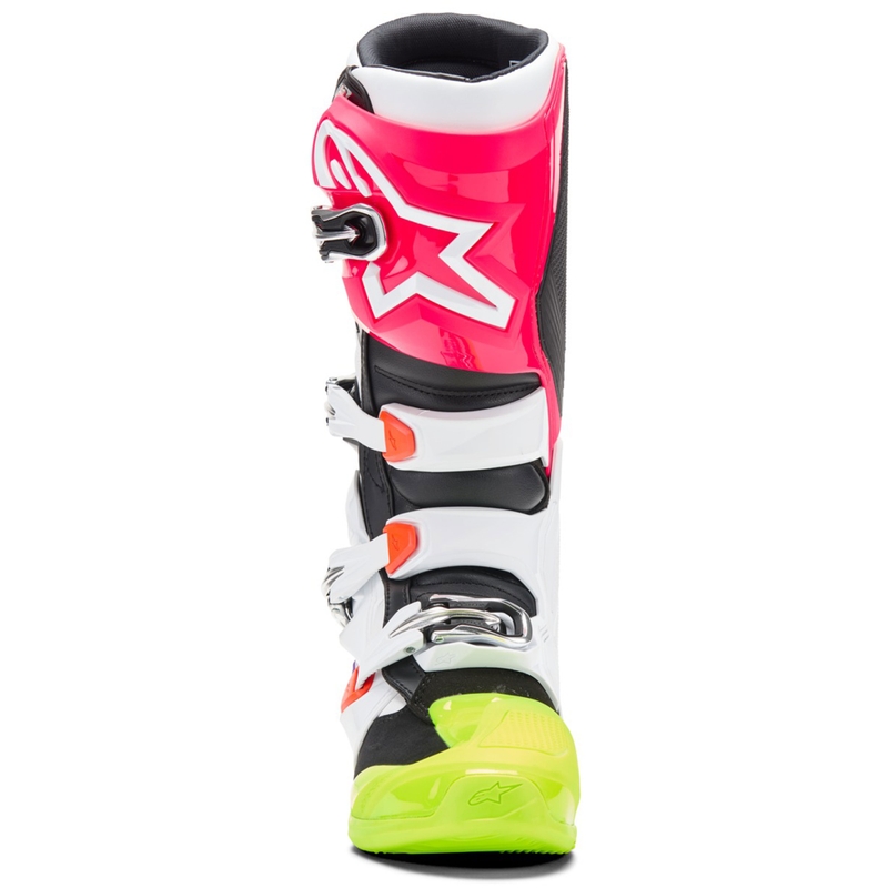Alpinestars TECH 7 ograničeno izdanje višebojnih motokros čizama Hay