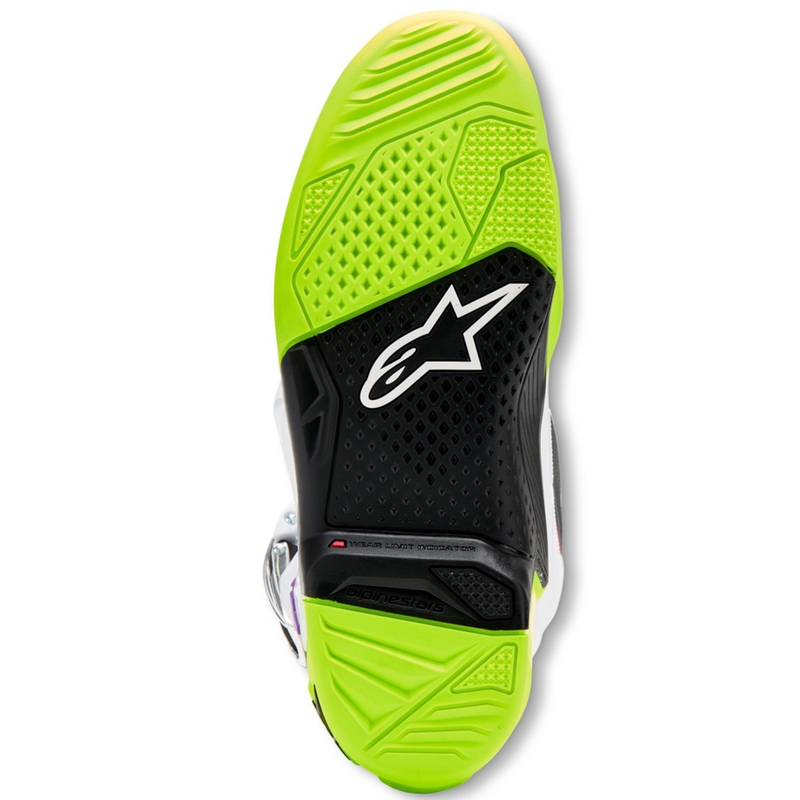 Alpinestars TECH 7 ograničeno izdanje višebojnih motokros čizama Hay
