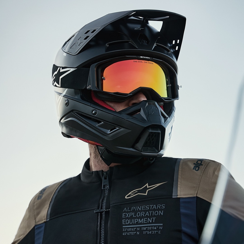 Alpinestars ST-2 Air motociklistička jakna tamno plava-tamno kaki-crna