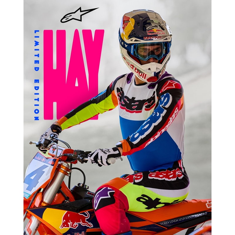 Alpinestars SUPERTECH motocross hlače ograničeno izdanje HAY multicolor