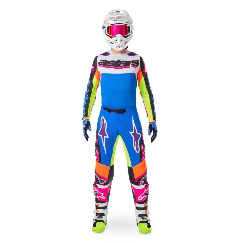 Alpinestars SUPERTECH motocross hlače ograničeno izdanje HAY multicolor