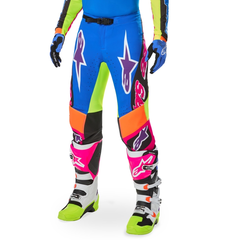 Alpinestars SUPERTECH motocross hlače ograničeno izdanje HAY multicolor