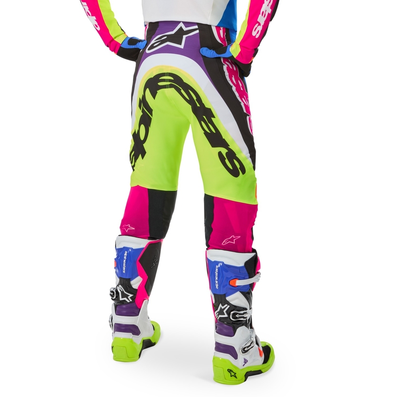 Alpinestars SUPERTECH motocross hlače ograničeno izdanje HAY multicolor