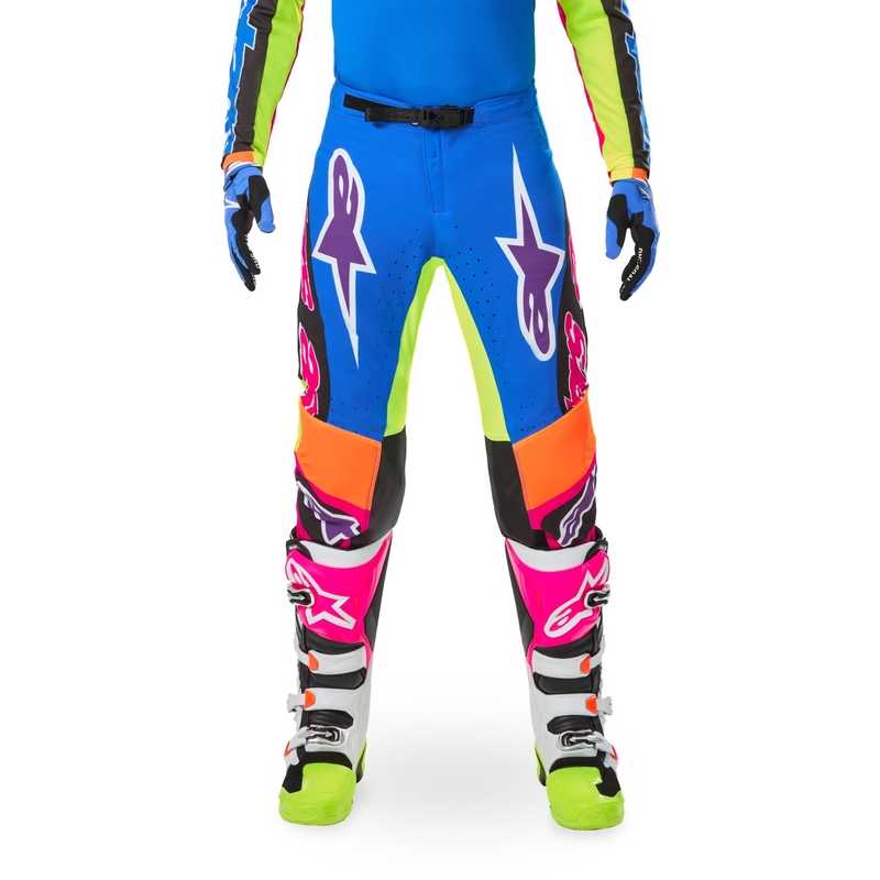Alpinestars SUPERTECH motocross hlače ograničeno izdanje HAY multicolor
