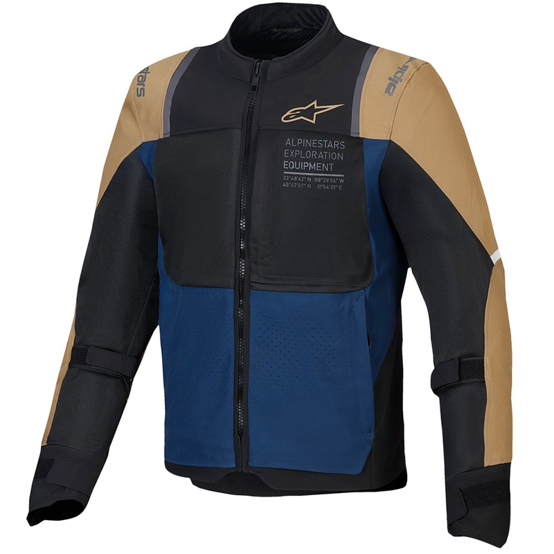 Alpinestars ST-2 Air motociklistička jakna tamno plava-tamno kaki-crna