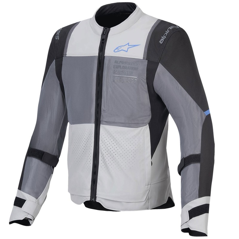 Alpinestars ST-2 Air motociklistička jakna svijetlo sivo-sivo-crna