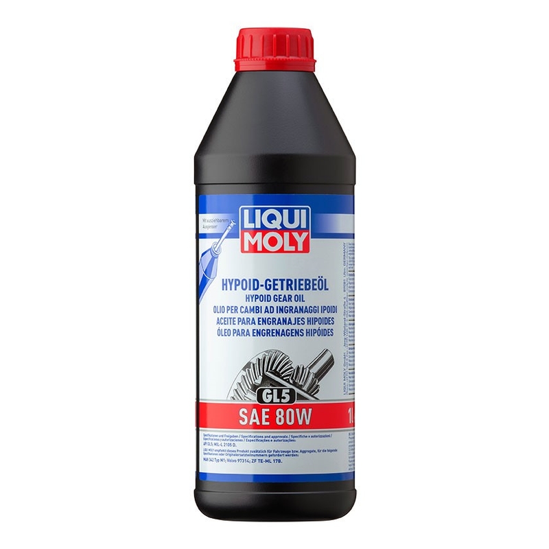 Ulje za hipoidne mjenjače LIQUI MOLY SAE 80W 1 l