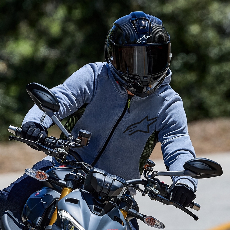 Alpinestars Chrome Air Sport motociklistička majica sivo-crna-tamno kaki