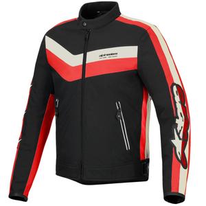 Vodootporna motociklistička jakna Alpinestars T-Dyno crno-crveno-bež