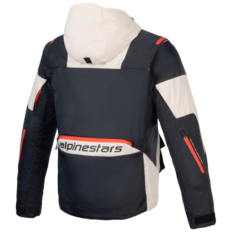 Alpinestars MOGRESS AIR motoristička jakna crna-badem-narančasta