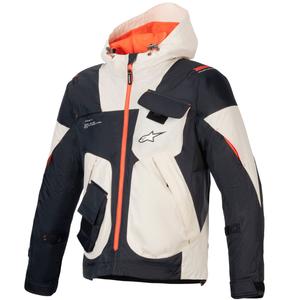 Alpinestars MOGRESS AIR motoristička jakna crna-badem-narančasta