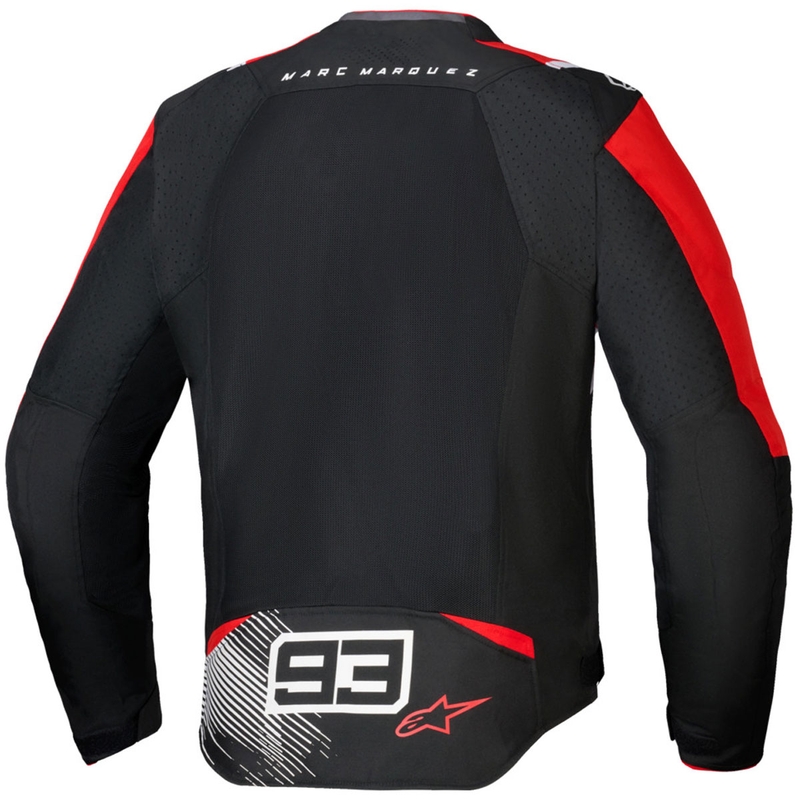 Alpinestars T-SPS Air V2 MM93 motoristička jakna crveno-crno-bijela kolekcija