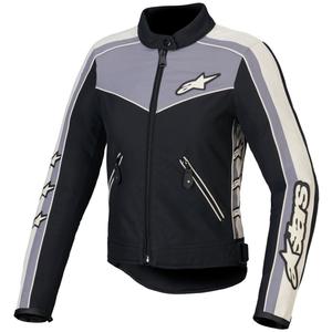 Alpinestars Stella T-Dyno vodootporna ženska motociklistička jakna crna-tamno siva-siva-bež