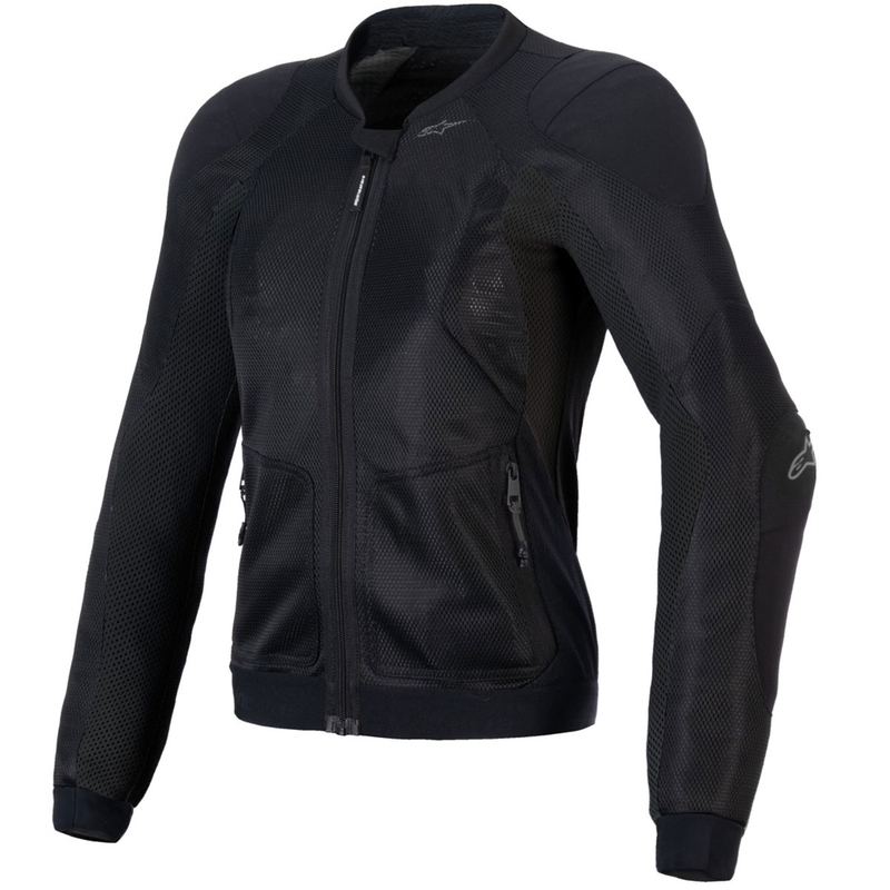 Alpinestars STELLA TROOP-AIR ženska motociklistička jakna crno-crna