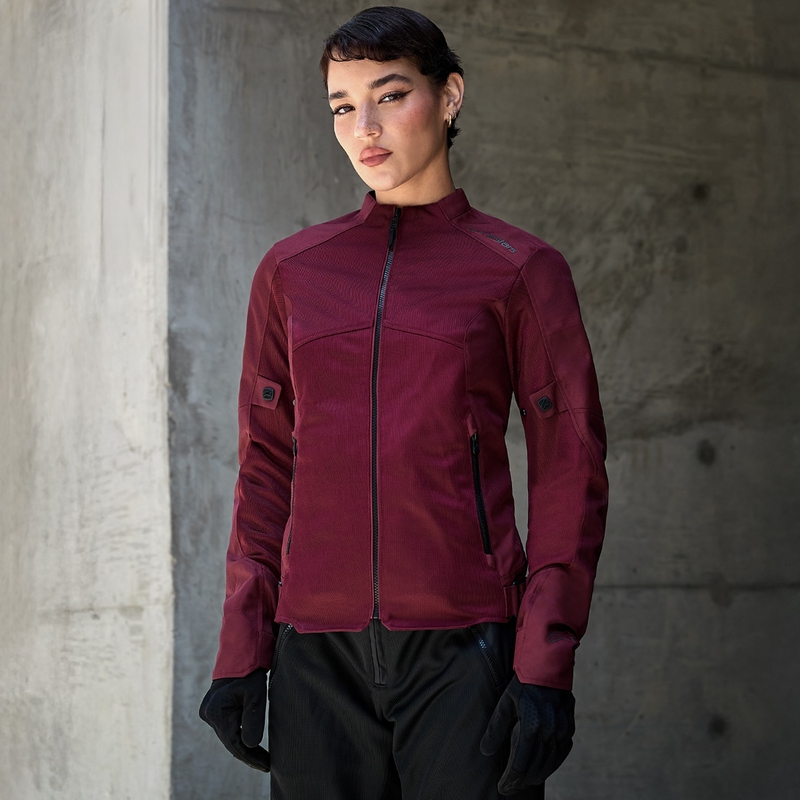 Alpinestars STELLA C-1 AIR ženska motoristička jakna ljubičasta