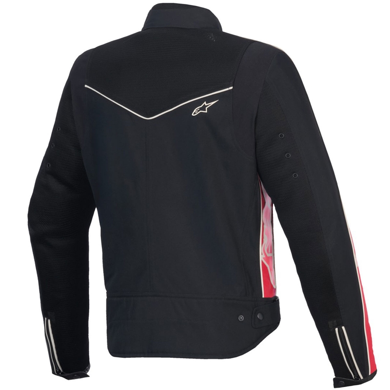 Alpinestars STELLA T-DYNO AIR ženska motociklistička jakna crna-crvena-ružičasta-bijela