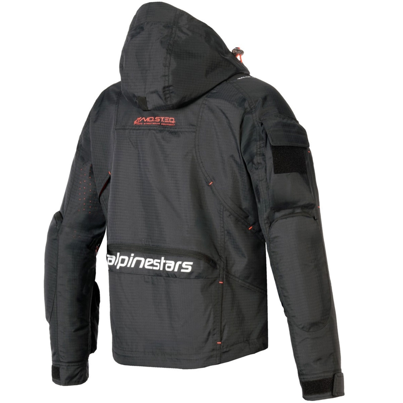 Ženska motoristička jakna Alpinestars MOLLY AIR crno-fluo koraljna