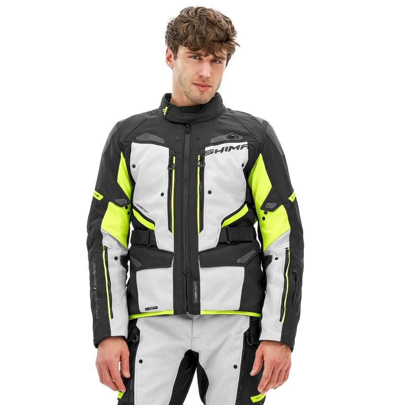 Shima Dune motociklistička jakna fluo žuta