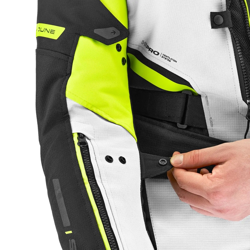 Shima Dune motociklistička jakna fluo žuta