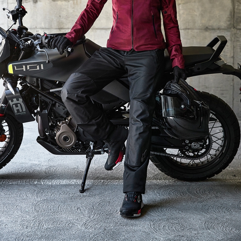 Alpinestars STELLA C-1 AIR ženske moto hlače crne