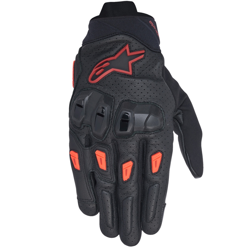 Alpinestars SP X 7 motociklističke rukavice crne-tamnocrvene-crvene