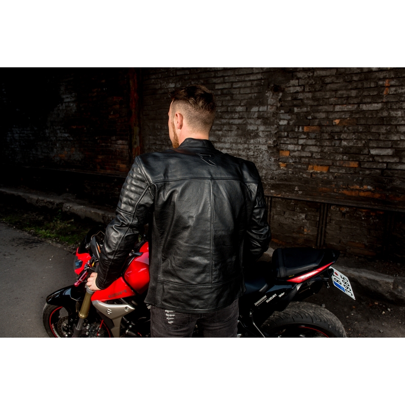 Street Racer Spirit motociklistička jakna crna