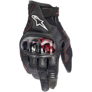 Kolekcija crno-crvenih motociklističkih rukavica Alpinestars Rio Hondo V2 Air MM93