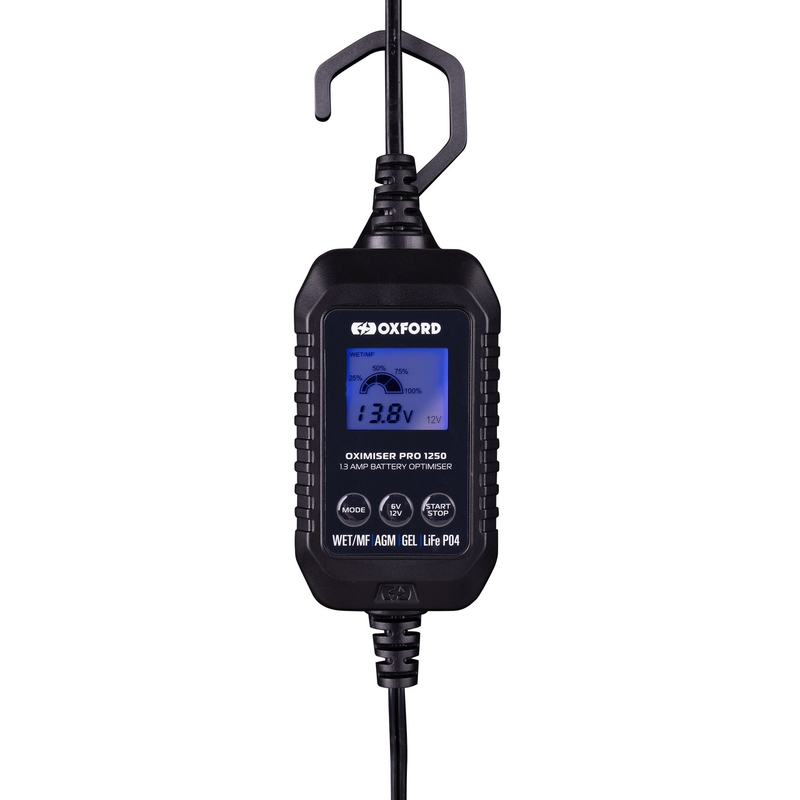 Punjač Oxford Oximiser Pro 1250 1.3A, 6/12V, 3.5-40Ah